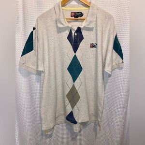2/49$ Men’s 90’s Vintage Chaps Ralph Lauren 100% cotton polo size XL‎